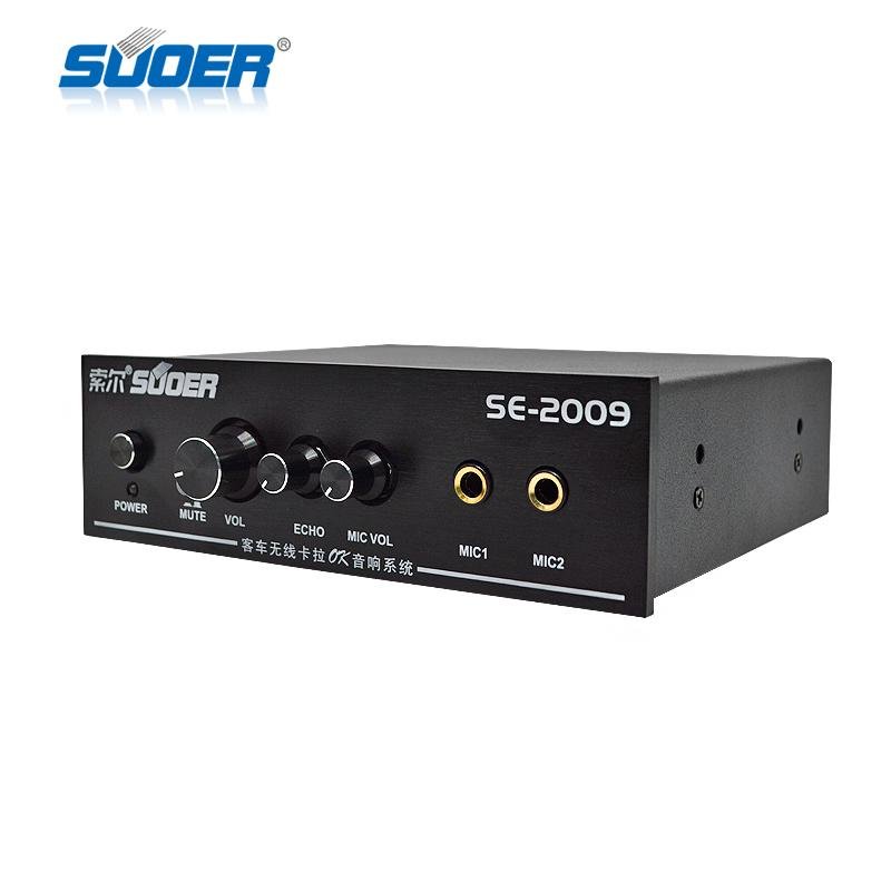 Âm ly karaoke Suoer SE-2009 mặt trước