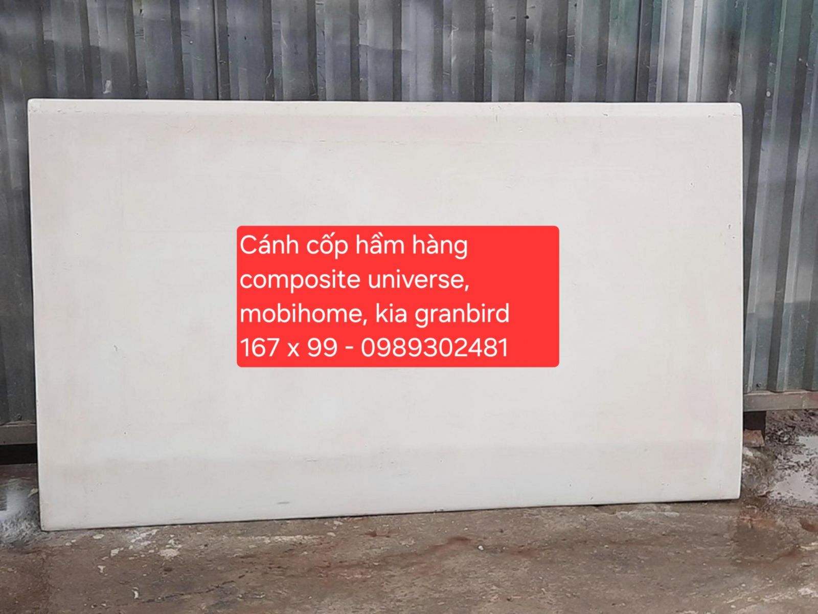 canh cop ham hang composite universe mobihome kia granbird