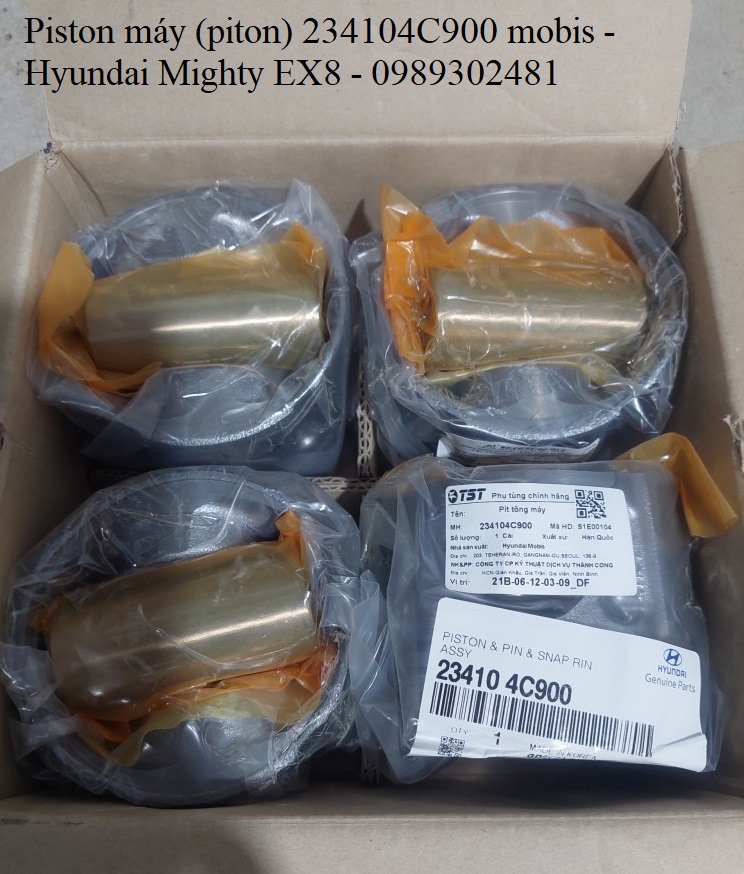 Piston máy (piton) 234104C900 - Hyundai Mighty EX8