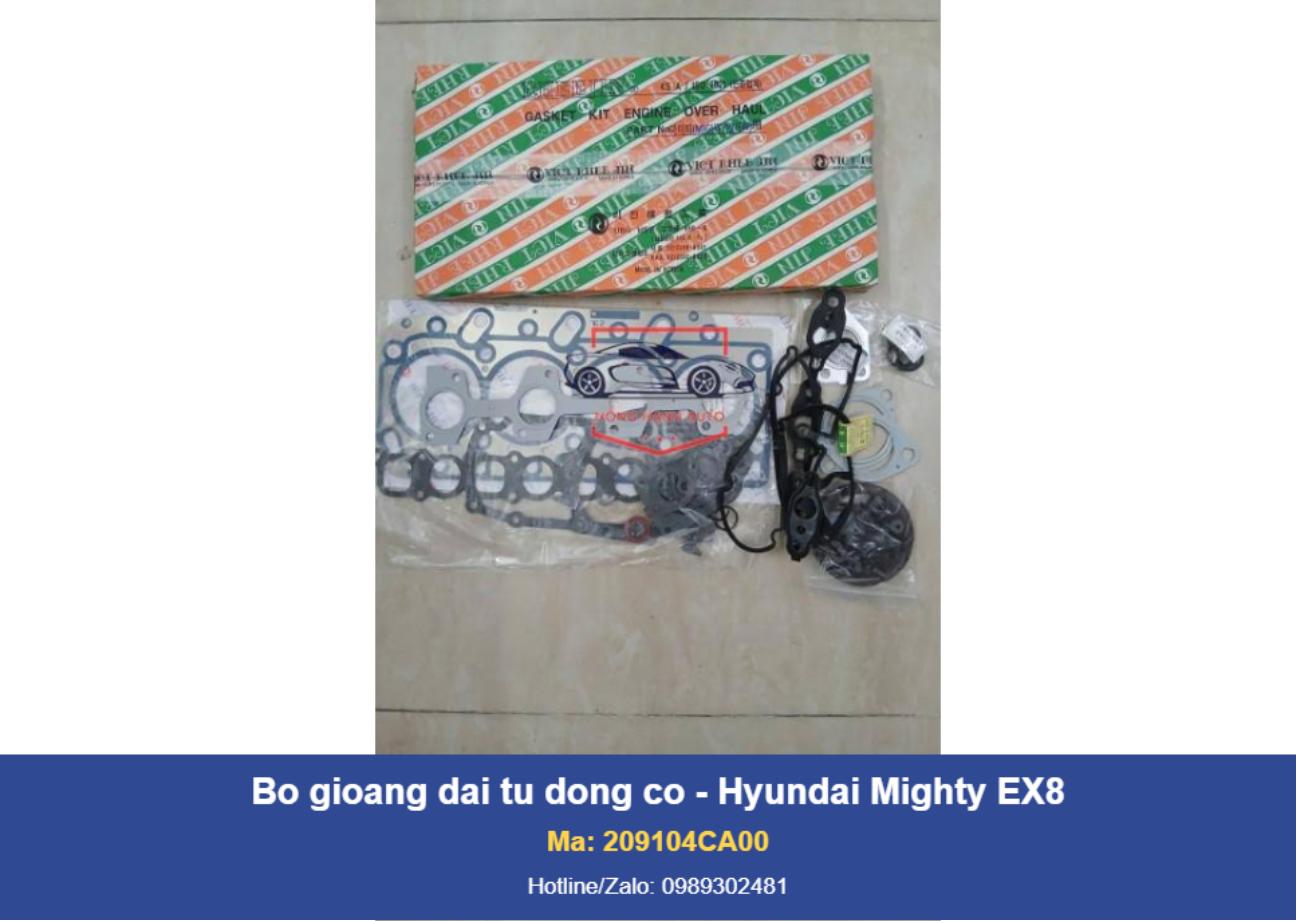 Bo gioang dai tu dong co Hyundai Mighty EX8 ma 209104CA00