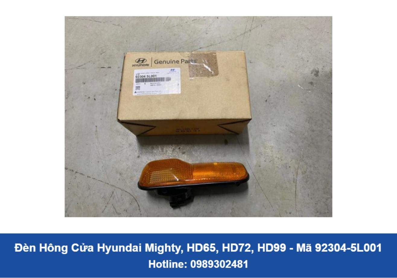 Đèn Hông Cửa Hyundai Mighty, HD65, HD72, HD99 - Mã 92304-5L001