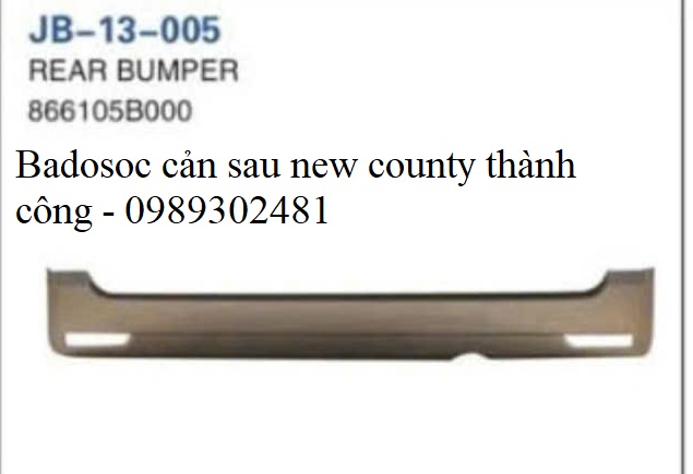 Badosoc cản sau new county thành công 866105B000
