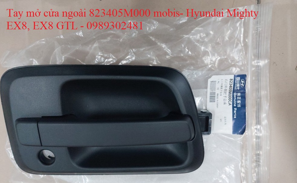 Tay mở cửa ngoài 823405M000 - Hyundai Mighty EX8, EX8 GTL
